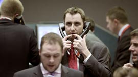 Metal trader, London Metal Exchange Metal trader, London Metal Exchange