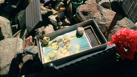 The Memorial to the victims of the crash