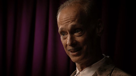 John Waters, director of Hairspray, is interviewed in Provincetown, Massachusetts for These Amazing Shadows