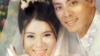 Wedding photo of Tran Minh Dang with his wife Thuy