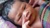 Newborn baby in Kratie, Cambodia