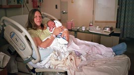 Starr Smith and baby Luma in San Francisco Starr Smith and baby Luma in San Francisco