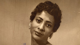 Barbara Smith Conrad as a student at Prairie View A&M University