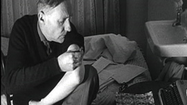 William S. Burroughs shooting heroin