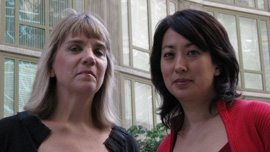 Producer/Writer Linda Hoaglund and Producer/Director Risa Morimoto