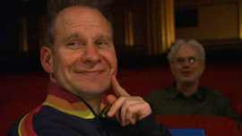 Director Peter Sellars and Composer John Adams during a rehearsal at the San Francisco Opera House