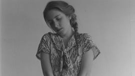 Photo by Francesca Woodman:  Untitled 1980 (Peterborough NH)