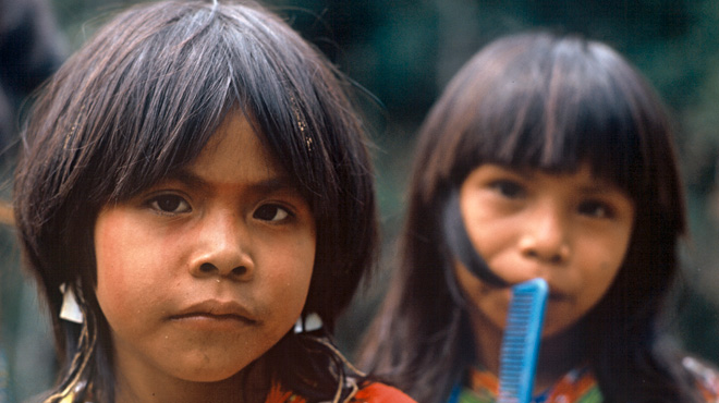 amazon rainforest children